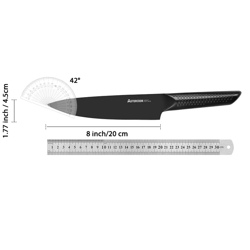 Chef Knife, 8 Inch Pro chefs Knife ,