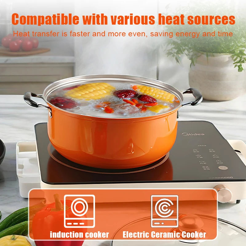 10-piece stainless steel cookware set,