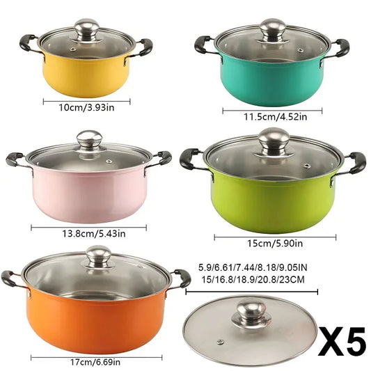 10-piece stainless steel cookware set,