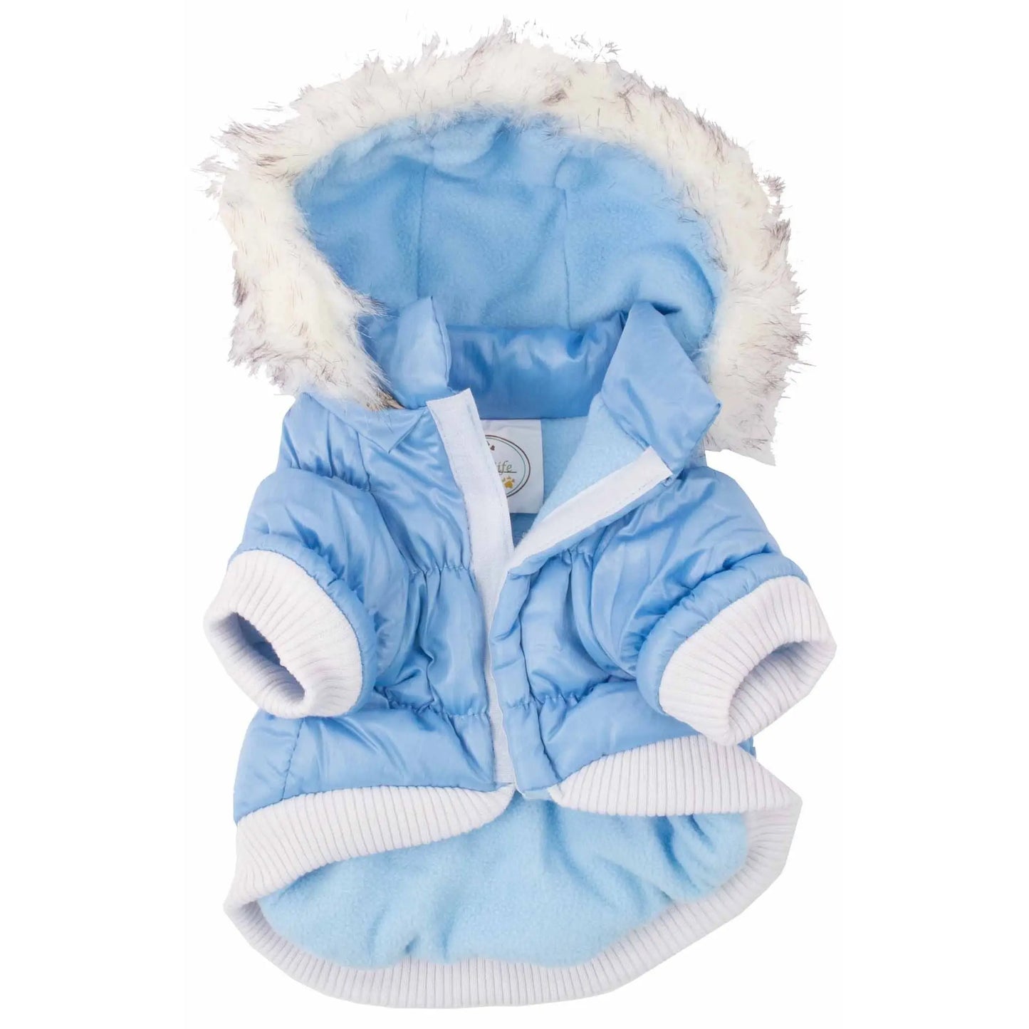 DB Metallic Classic Fleece Pet Parka