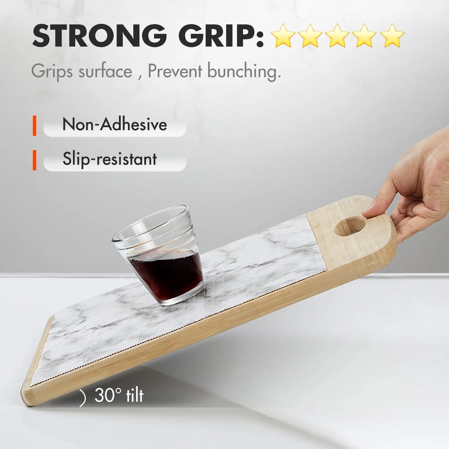 1pc Drawer and Shelf Liner for Kitchen Cabinet Non-Adhesive Non-Slip Waterproof Shelf Liner Easy to Clean for Shelves, Desks
