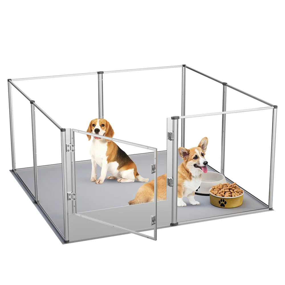 Extra Large Dog Playpen Acrylic Enclosure