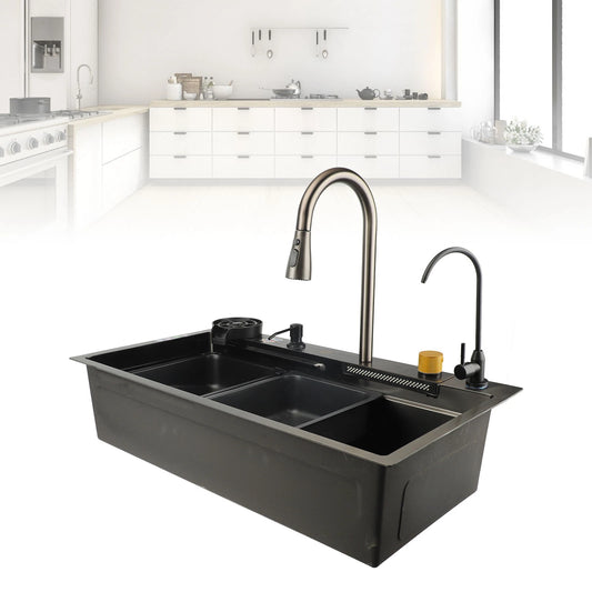 2025 The Newest  Thickened Large Capacity Undermount Stainless Steel Sink