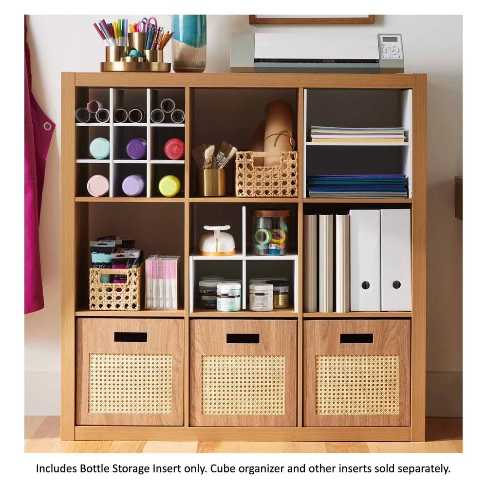 Cube shalf 9 Sections  Home Office Craft Room Kitchen Bottles Easy Assembly