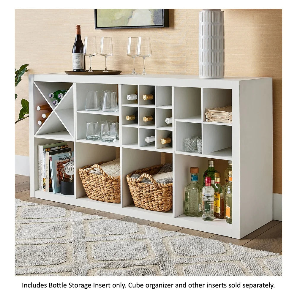 Cube shalf 9 Sections  Home Office Craft Room Kitchen Bottles Easy Assembly