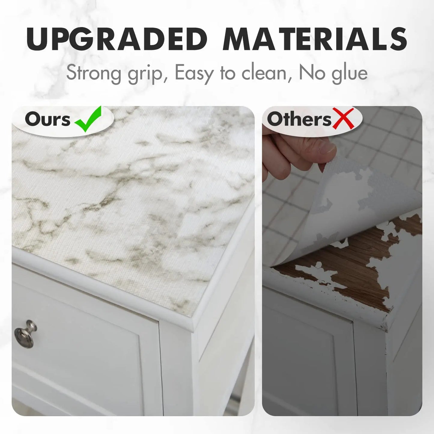 1pc Drawer and Shelf Liner for Kitchen Cabinet Non-Adhesive Non-Slip Waterproof Shelf Liner Easy to Clean for Shelves, Desks