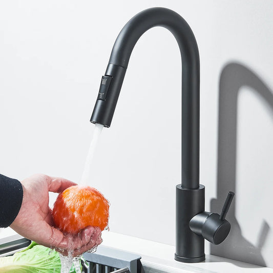 Pull Down Kitchen Sink Faucet