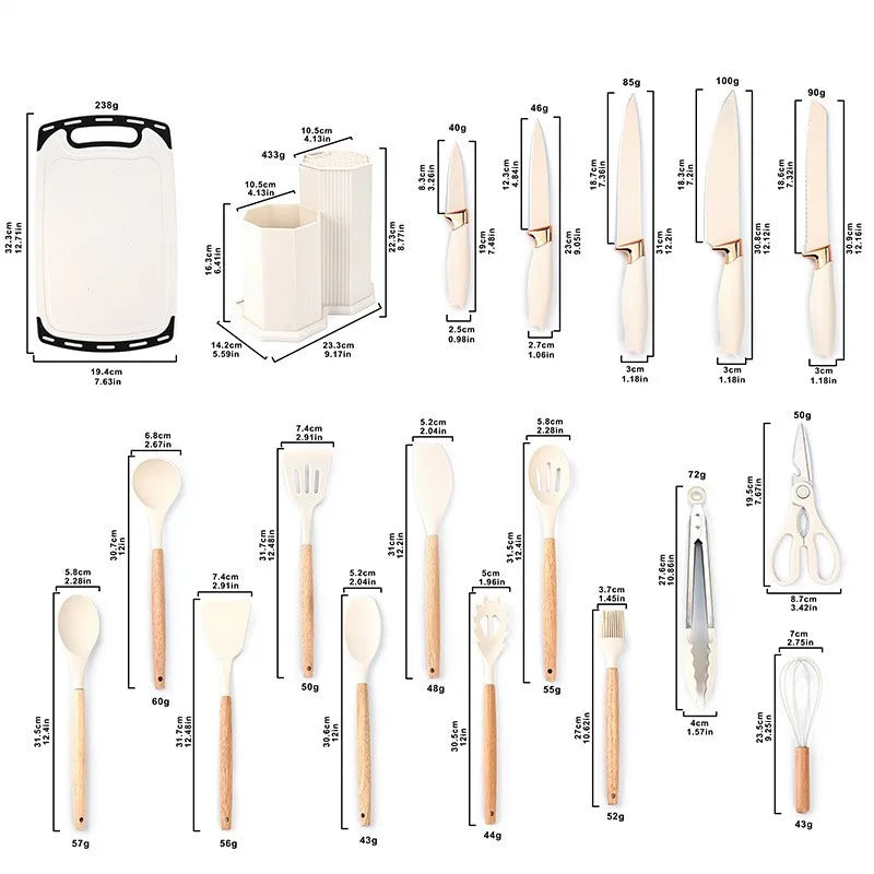 1-19 multi - functional knives,