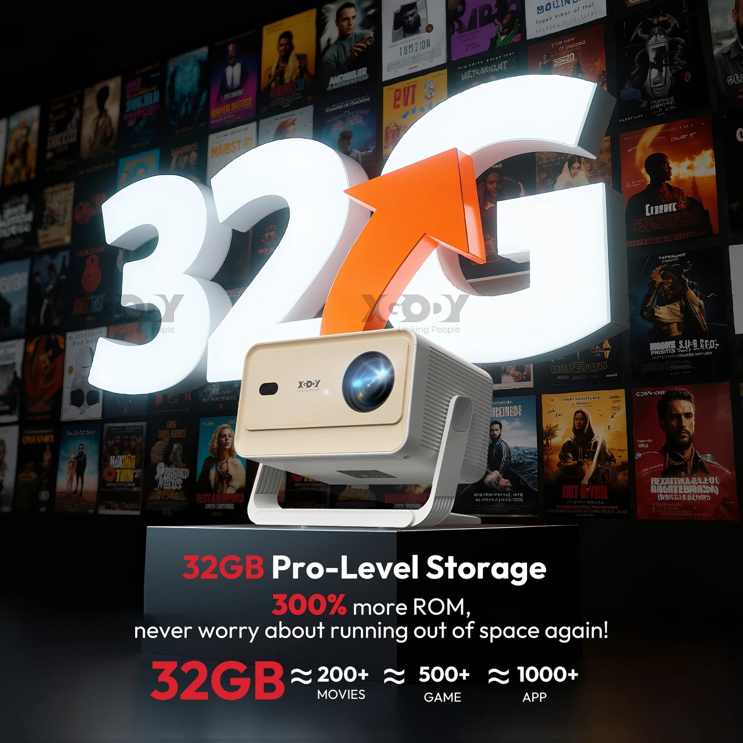 Projector N6 Pro  Outdoor Movie Home Theater