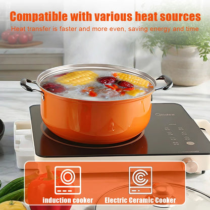 10-piece stainless steel cookware set,