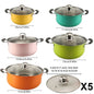 10-piece stainless steel cookware set,