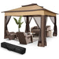 12x12 Pop up Gazebo on Clearance with Mosquito Netting,