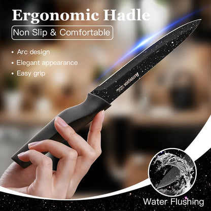 6PCS/   star Kitchen Knives Sets