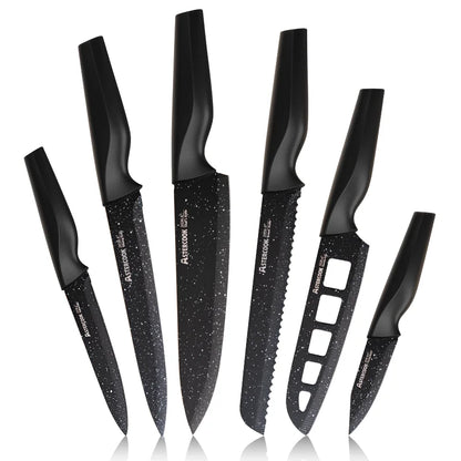6PCS/   star Kitchen Knives Sets
