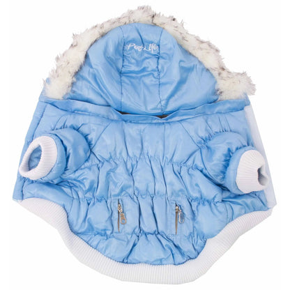 DB Metallic Classic Fleece Pet Parka