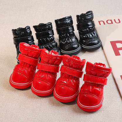 Teddy Puppy Winter General Breathable 4-Piece Shoes
