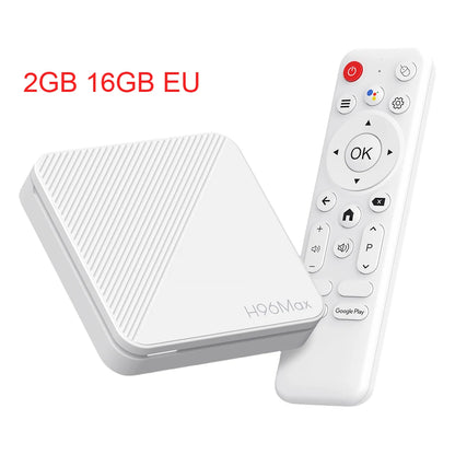 Android 14 TV Box 4K 2GB RAM 8GB/16GB ROM HD WiFi BT Quad Core Video Set Top TV Box H313