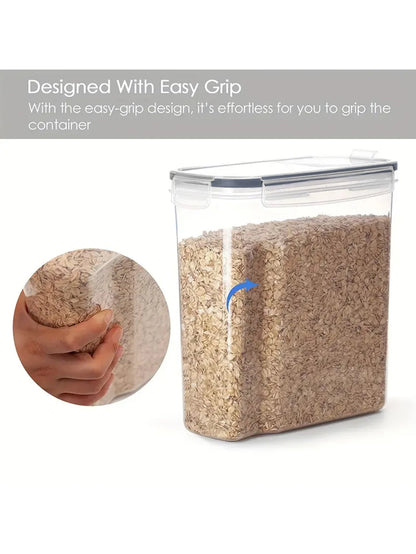 4pcs4l  Large Food Storage Containers With Lids,
