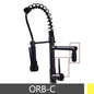 Popular Kitchen Spring Sink Faucet Modern Free Rotation Pull Down Spout