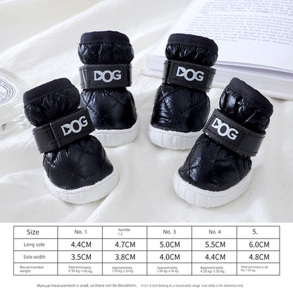 Teddy Puppy Winter General Breathable 4-Piece Shoes