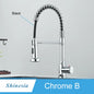 Shinesia Black Kitchen Faucet Stainless Steel