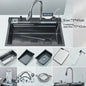 304 Stainless Steel Waterfall Kitchen