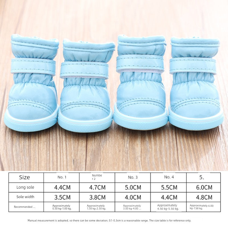 Teddy Puppy Winter General Breathable 4-Piece Shoes