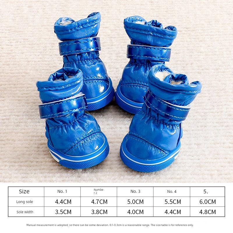 Teddy Puppy Winter General Breathable 4-Piece Shoes