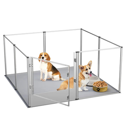 Extra Large Dog Playpen Acrylic Enclosure