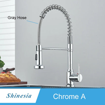 Shinesia Black Kitchen Faucet Stainless Steel