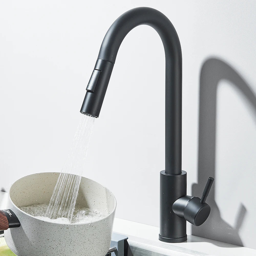Pull Down Kitchen Sink Faucet