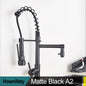 Popular Kitchen Spring Sink Faucet Modern Free Rotation Pull Down Spout