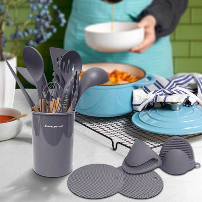 17pcs Silicone Kitchen Utensils Set
