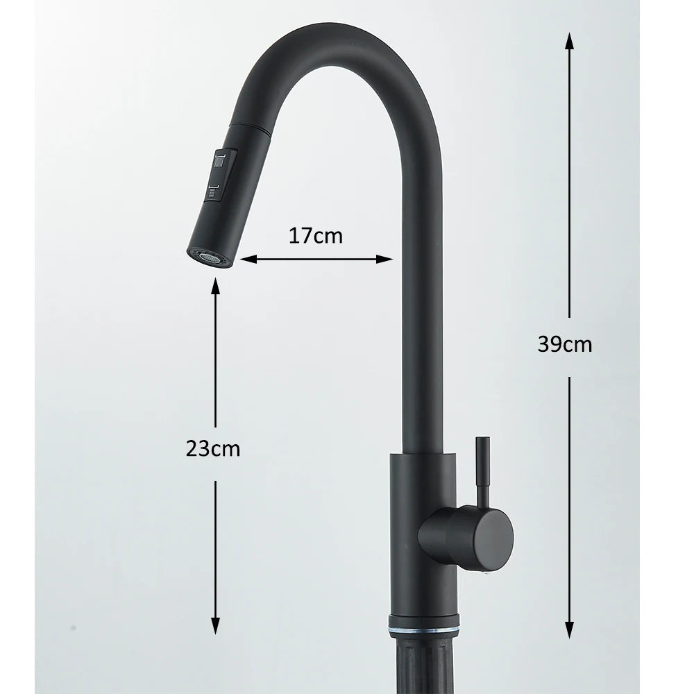 Pull Down Kitchen Sink Faucet