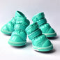 4 Pcs/Set Winter Pet Dog Shoes For Small Dogs Warm Fleece