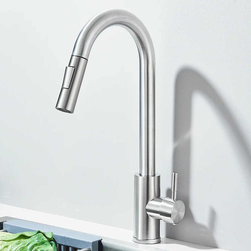 Pull Down Kitchen Sink Faucet