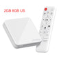 Android 14 TV Box 4K 2GB RAM 8GB/16GB ROM HD WiFi BT Quad Core Video Set Top TV Box H313