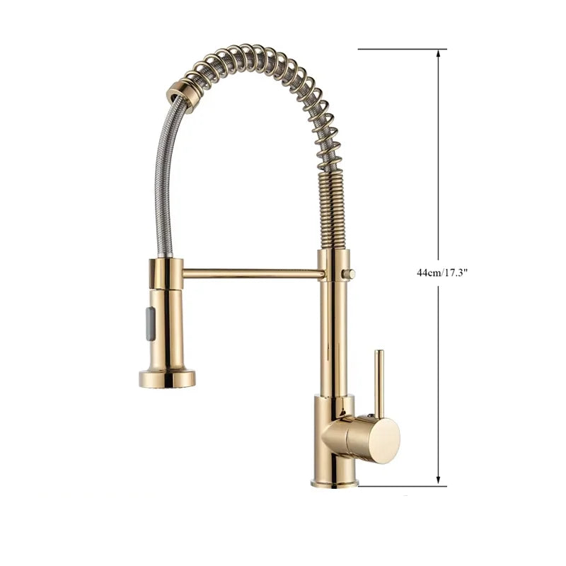 Shinesia Black Kitchen Faucet Stainless Steel