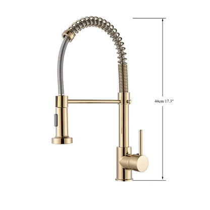 Shinesia Black Kitchen Faucet Stainless Steel