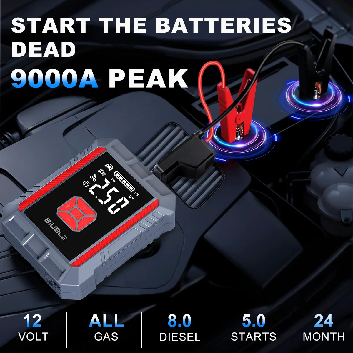 BIUBLE Car Battery Jump Starter