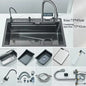 304 Stainless Steel Waterfall Kitchen