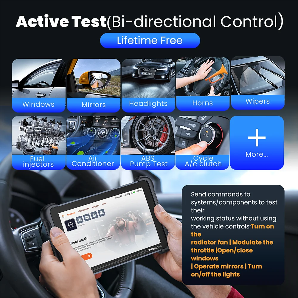 Professional Car Diagnostic Tool Free 34 Maintenance Full System