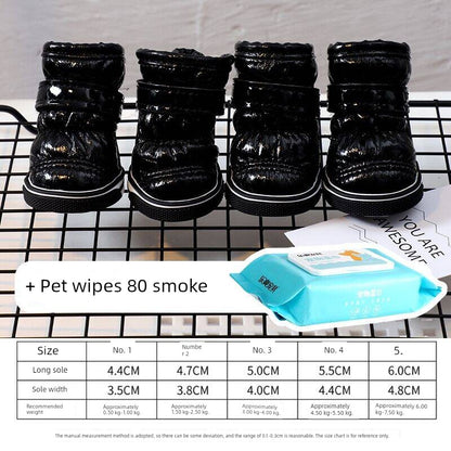 Teddy Puppy Winter General Breathable 4-Piece Shoes
